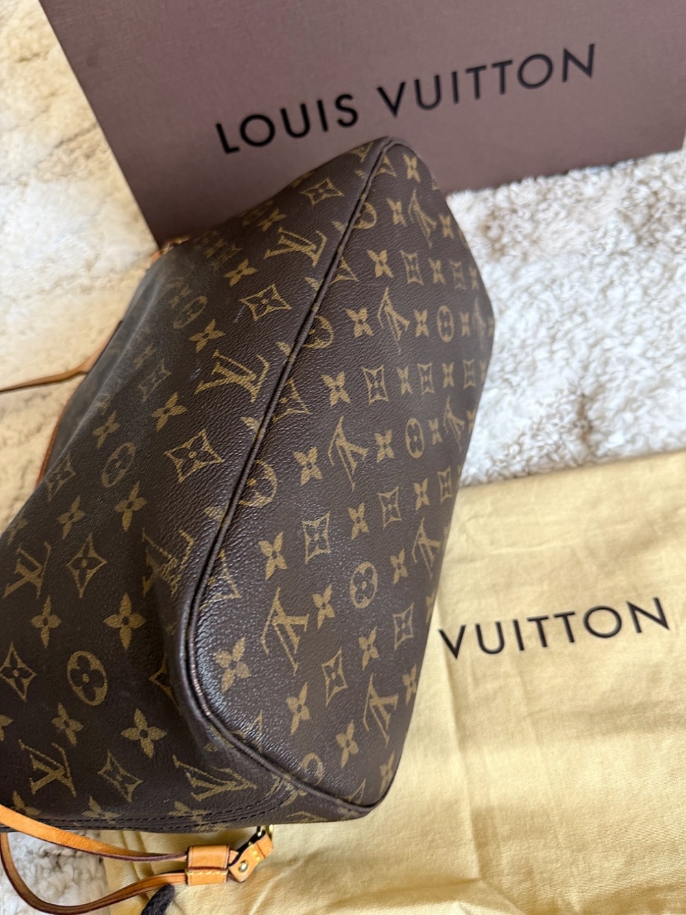 RESERVED Louis vuitton monogram MM neverfull tote shoulder bag - Picture 13 of 15